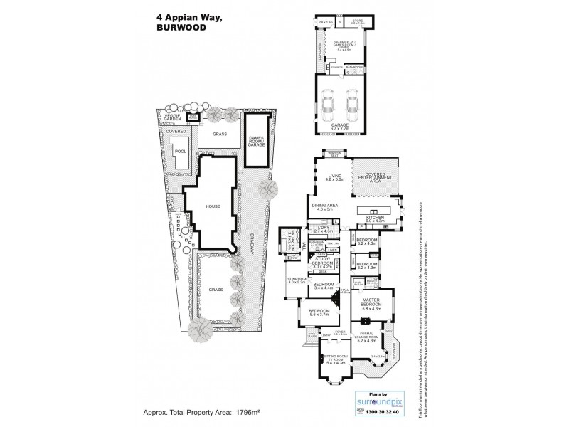 4 APPIAN WAY, Burwood NSW 2134 Floorplan