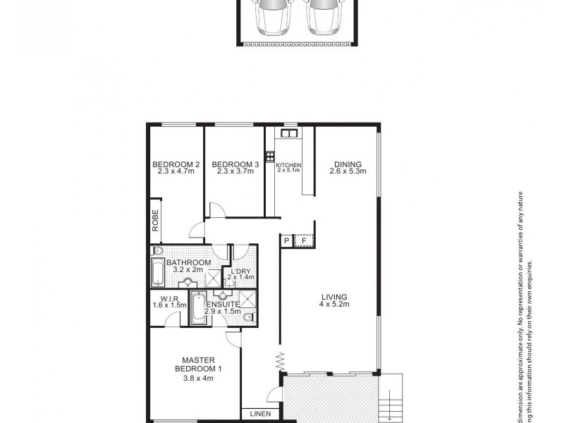 2/27 CHURCHILL AVE, Strathfield NSW 2135 Floorplan