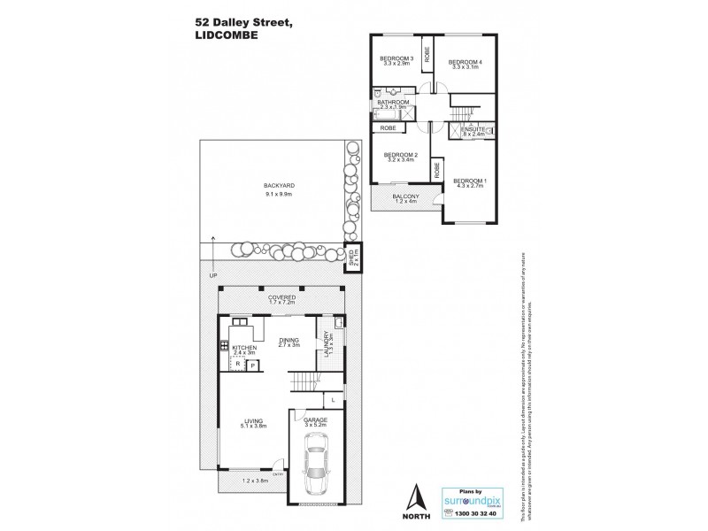 52 Dalley Street, Lidcombe NSW 2141 Floorplan