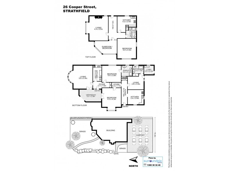 26 COOPER STREET, Strathfield NSW 2135 Floorplan