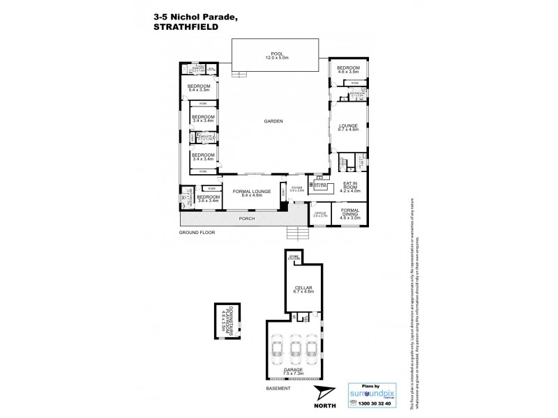 3-5 NICHOL PARADE, Strathfield NSW 2135 Floorplan