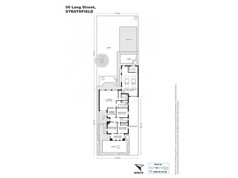 50 LONG STREET, Strathfield NSW 2135 Floorplan