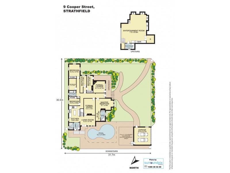 9 COOPER STREET, Strathfield NSW 2135 Floorplan