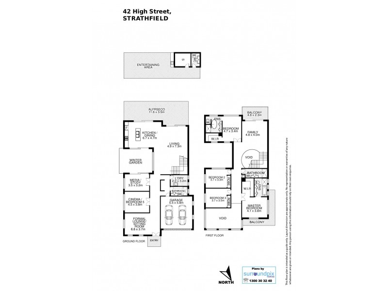 42 HIGH STREET, Strathfield NSW 2135 Floorplan