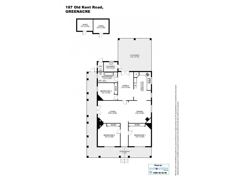 187 OLD KENT ROAD, Greenacre NSW 2190 Floorplan