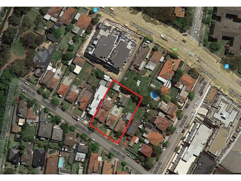 25, 27 and 29 ANSELM STREET, Strathfield South NSW 2136