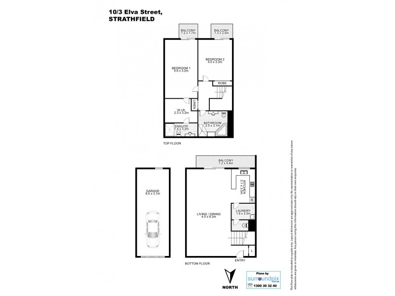 10/3 ELVA STREET, Strathfield NSW 2135 Floorplan