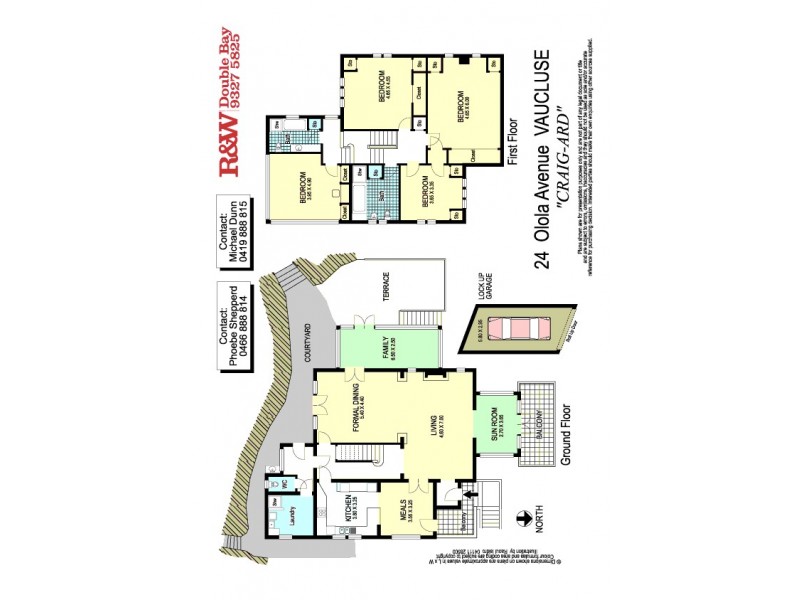 24 Olola Avenue, Vaucluse NSW 2030 Floorplan
