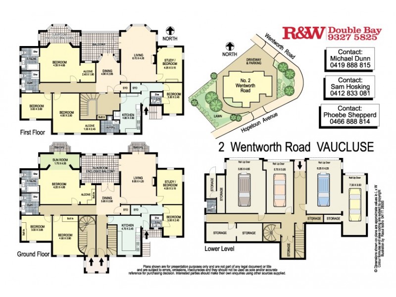 2 Wentworth Road, Vaucluse NSW 2030 Floorplan