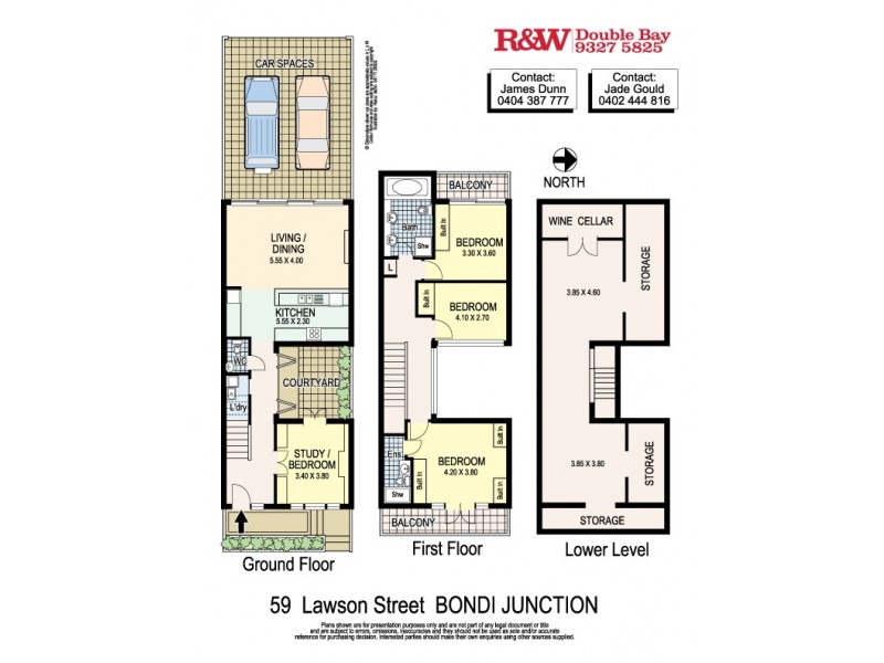 59 Lawson Street, Bondi Junction NSW 2022 Floorplan