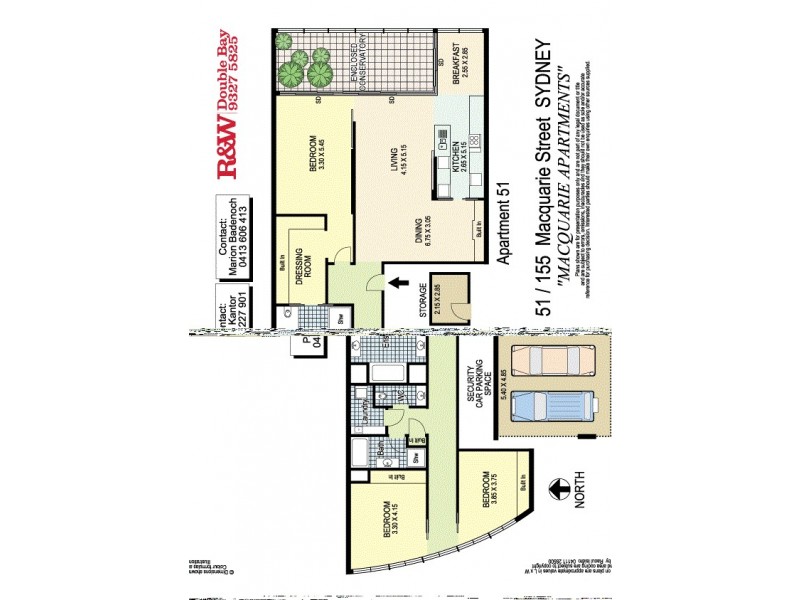 51/155 Macquarie Street, Sydney NSW 2000 Floorplan