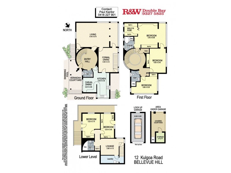 12 Kulgoa Road, Bellevue Hill NSW 2023 Floorplan