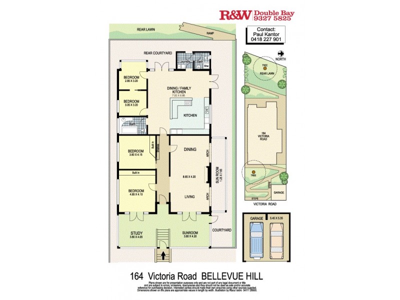 164 Victoria Road, Bellevue Hill NSW 2023 Floorplan