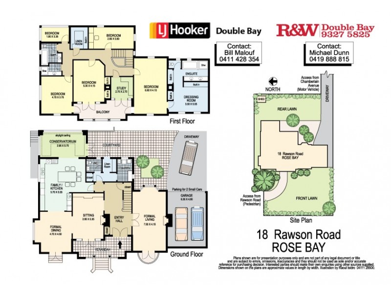 18 Rawson Road, Rose Bay NSW 2029 Floorplan