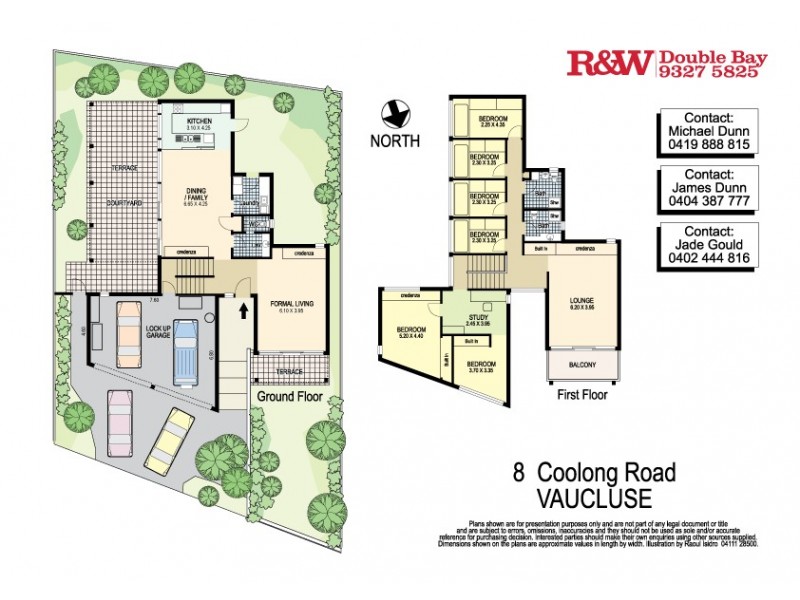 8 Coolong Road, Vaucluse NSW 2030 Floorplan