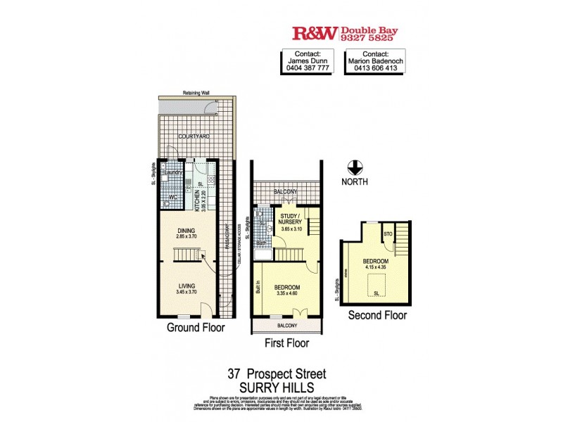 37 Prospect Street, Surry Hills NSW 2010 Floorplan
