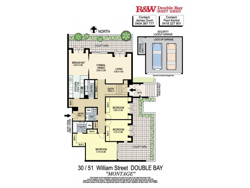 30/51 William Street, Double Bay NSW 2028 Floorplan