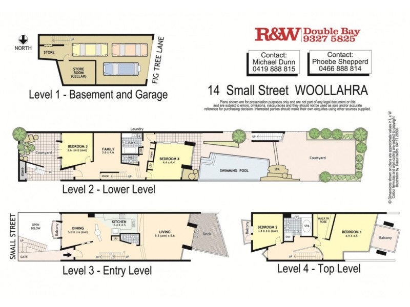 14 Small Street, Woollahra NSW 2025 Floorplan