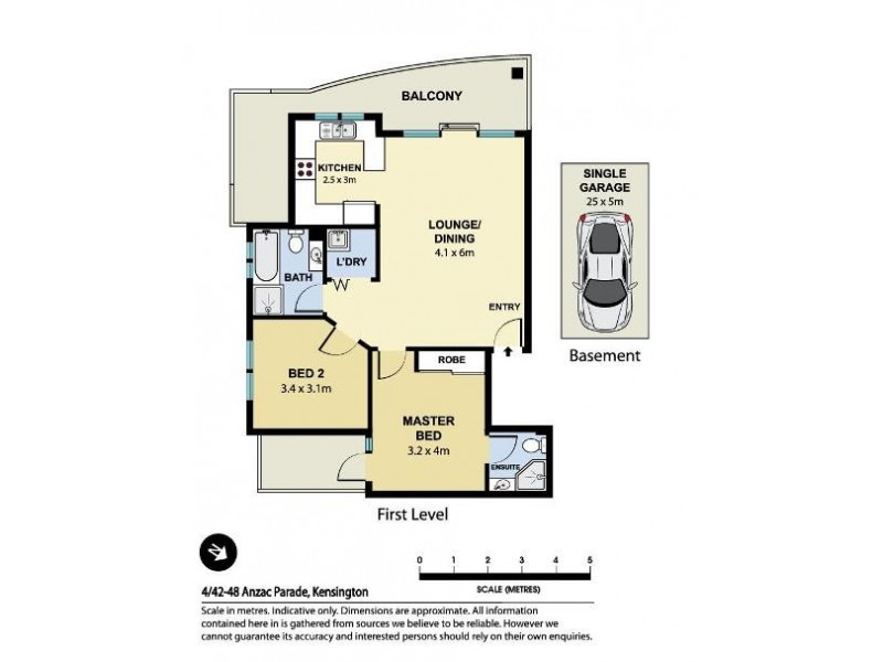 4/42-48 Anzac Parade, Kensington NSW 2033 Floorplan