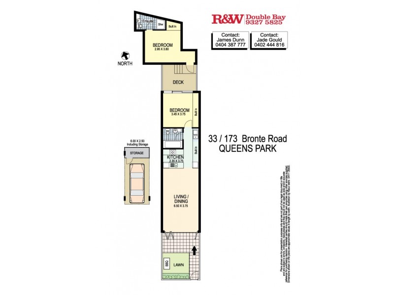 33/173 Bronte Road, Queens Park NSW 2022 Floorplan