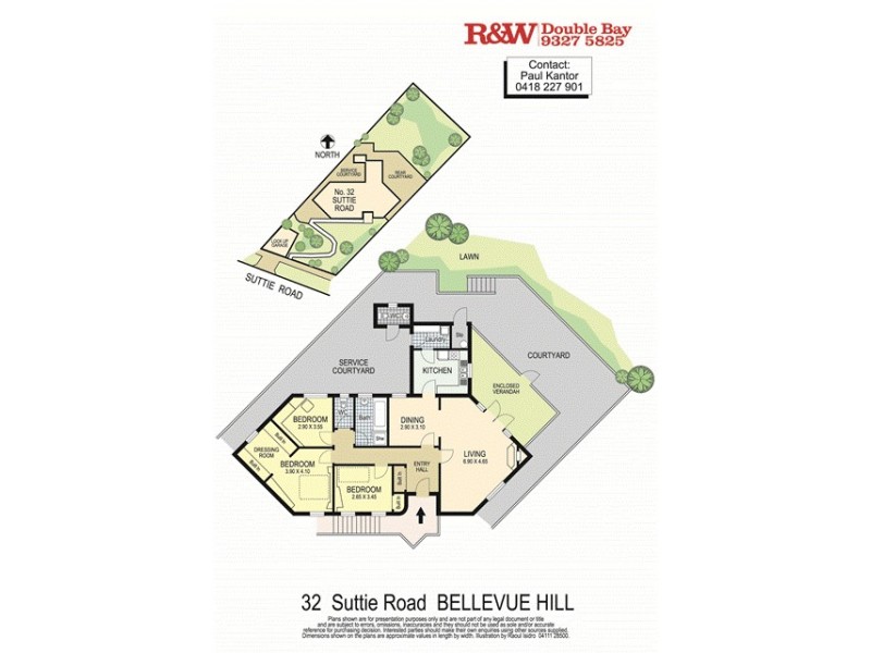 32 Suttie Road, Bellevue Hill NSW 2023 Floorplan