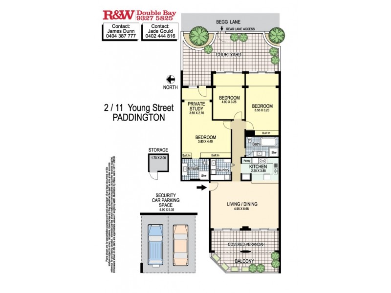 2/11-15 Young Street, Paddington NSW 2021 Floorplan