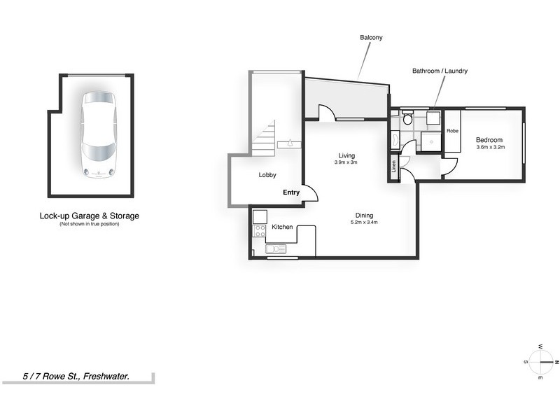 5/7  Rowe Street, Freshwater NSW 2096