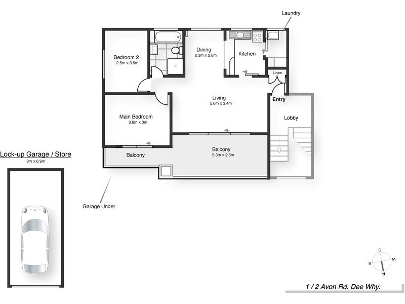 1/2 Avon Road, Dee Why NSW 2099