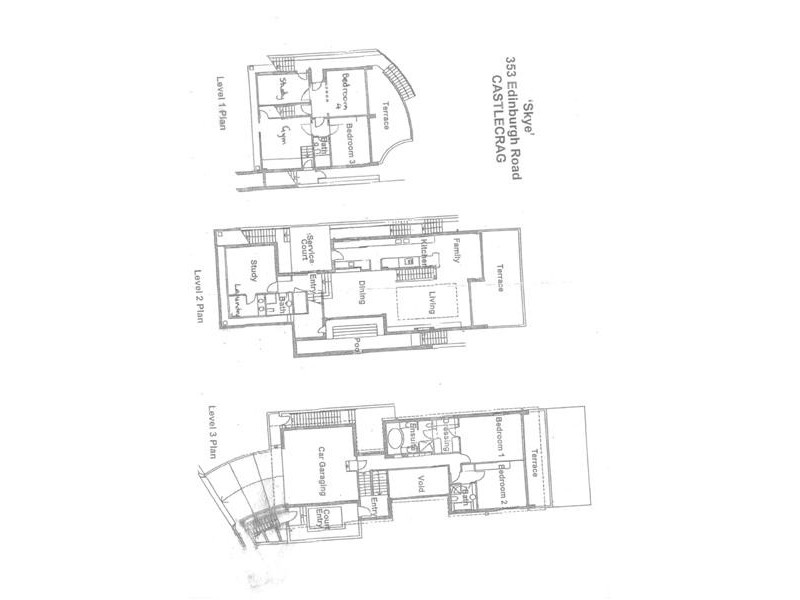 353 Edinburgh Road, Castlecrag NSW 2068 Floorplan
