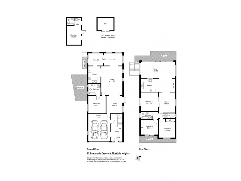 33 Beaumaris Crescent, Mortdale NSW 2223 Floorplan
