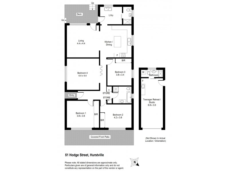 51 Hodge Street, Hurstville NSW 2220 Floorplan