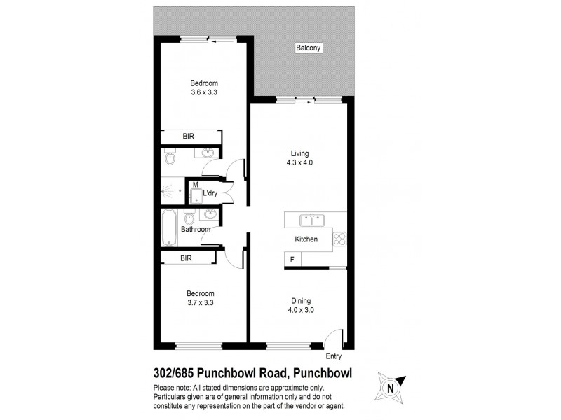 302/685-687 Punchbowl Road, Punchbowl NSW 2196 Floorplan