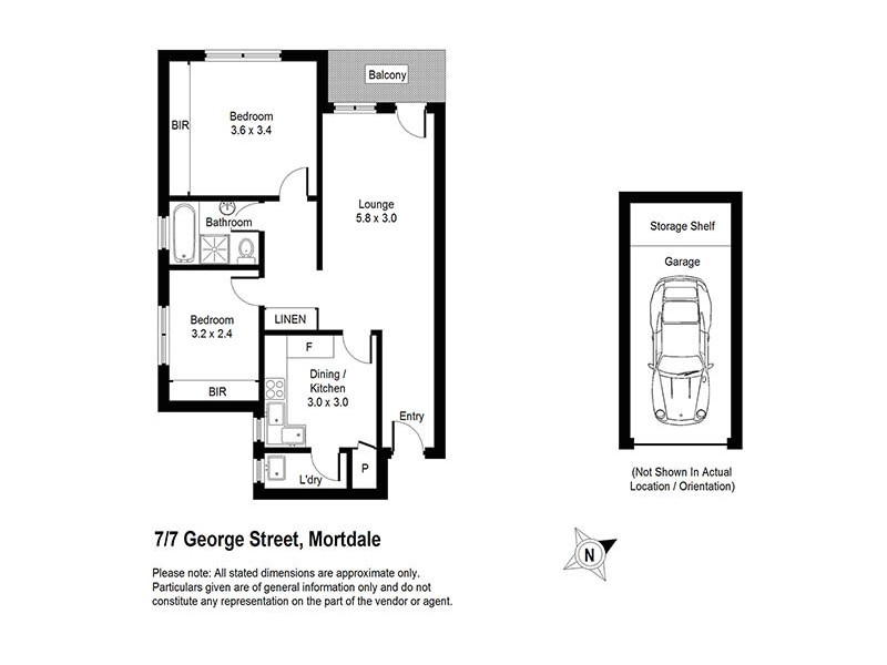 7/7 George Street, Mortdale NSW 2223 Floorplan