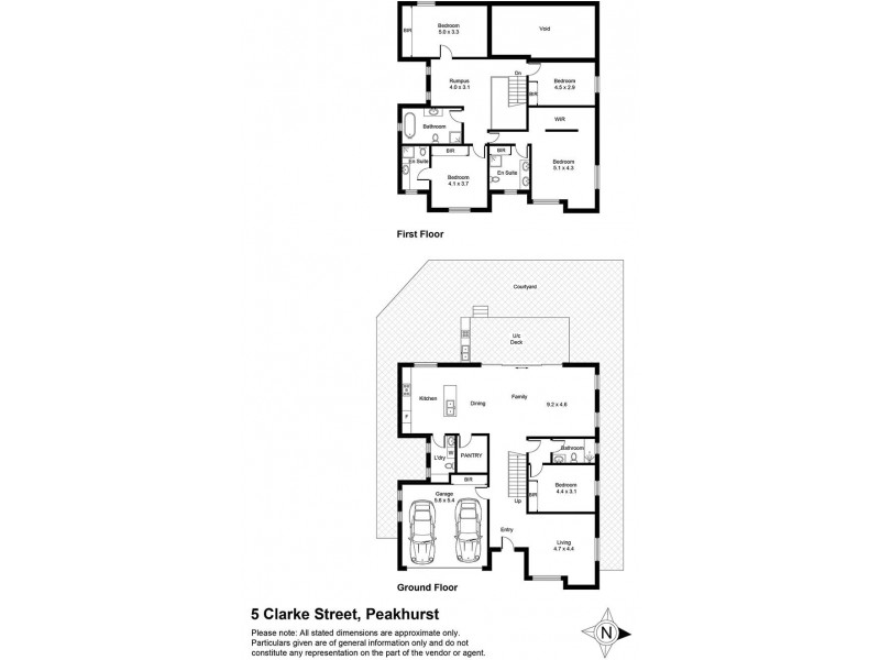 5 Clarke Street, Peakhurst NSW 2210 Floorplan
