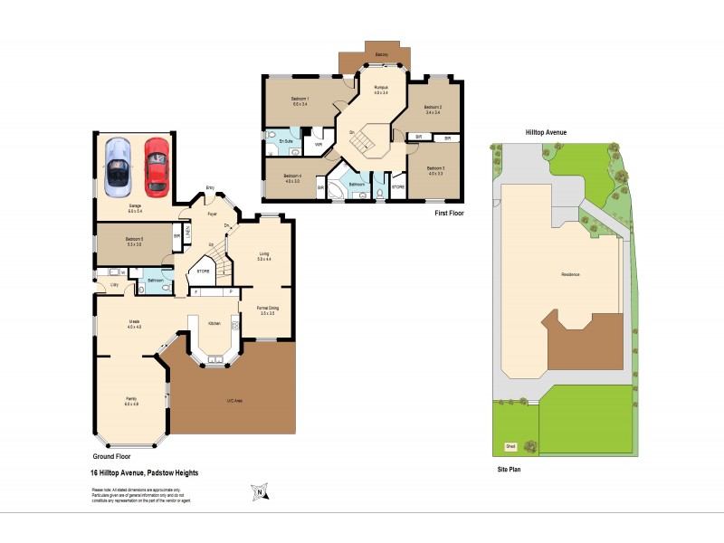 16 Hilltop Avenue, Padstow Heights NSW 2211 Floorplan