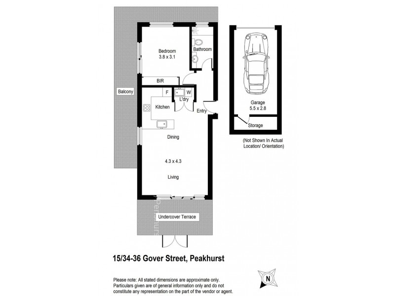 15/34-36 Gover Street, Peakhurst NSW 2210 Floorplan