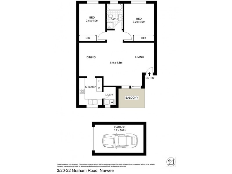 3/20-22 Graham Road, Narwee NSW 2209 Floorplan