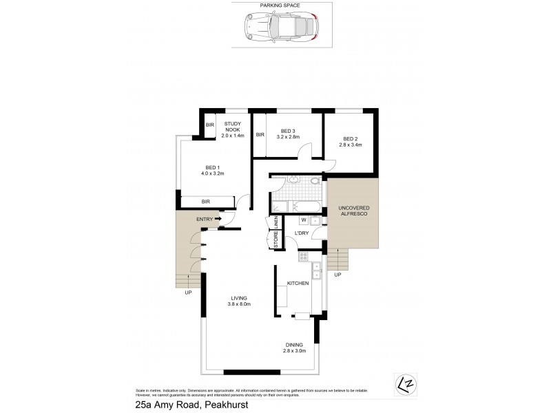 25A Amy Road, Peakhurst NSW 2210 Floorplan