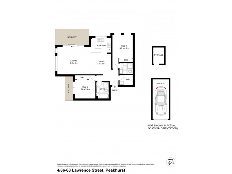4/66 Lawrence Street, Peakhurst NSW 2210 Floorplan