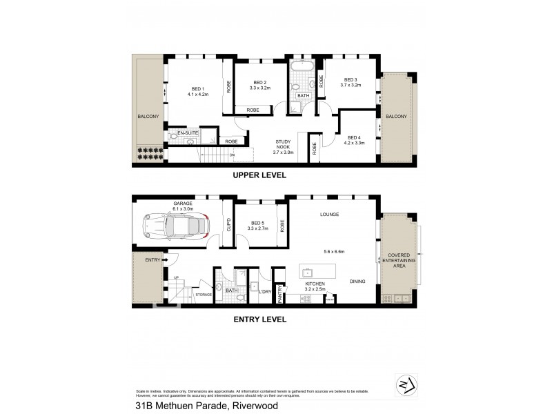 31B Methuen Parade, Riverwood NSW 2210 Floorplan