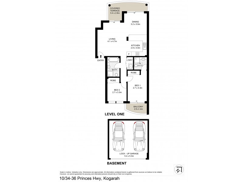 10/34-36 Princes Highway, Kogarah NSW 2217 Floorplan