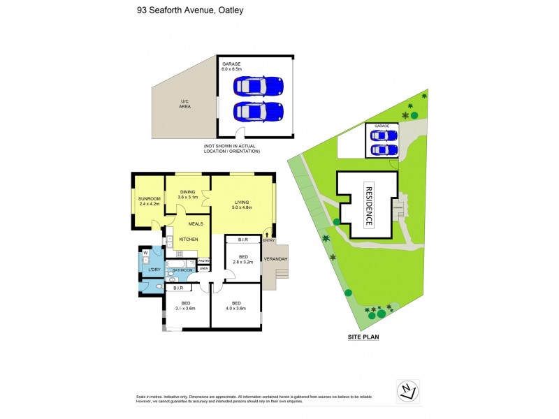 93 Seaforth Avenue, Oatley NSW 2223 Floorplan