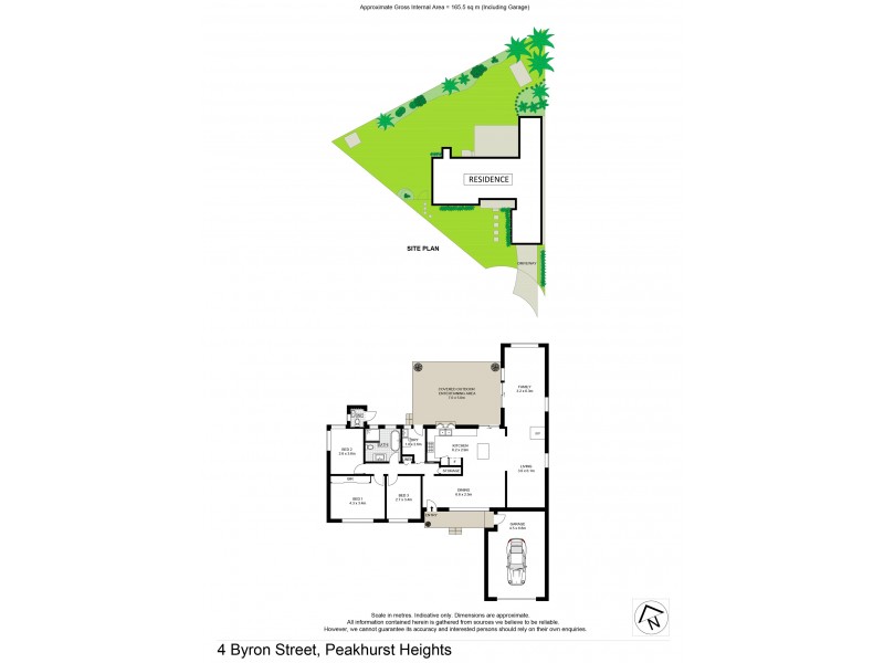 4 Byron Street, Peakhurst Heights NSW 2210 Floorplan