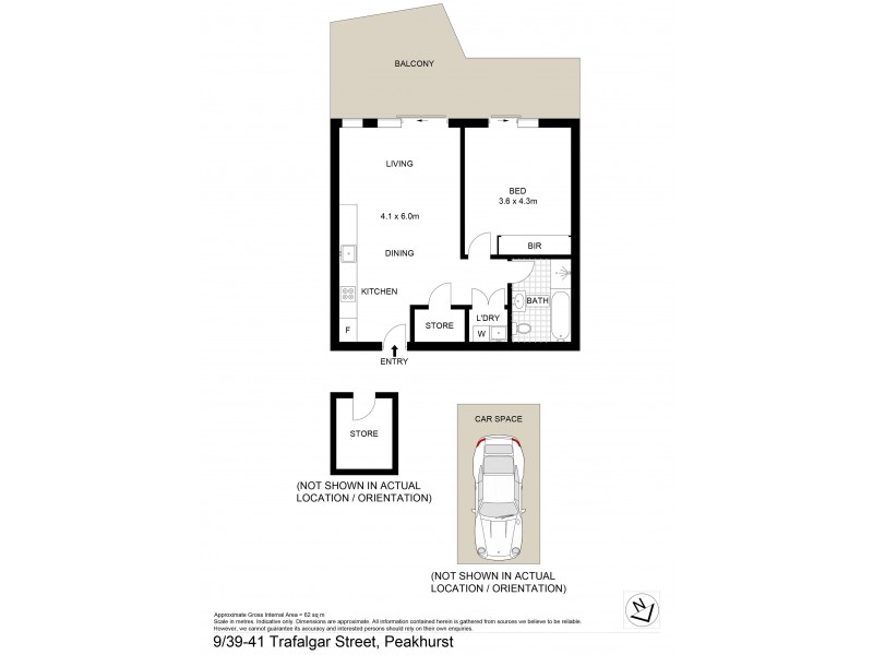 9/39-41 Trafalgar Street, Peakhurst NSW 2210 Floorplan