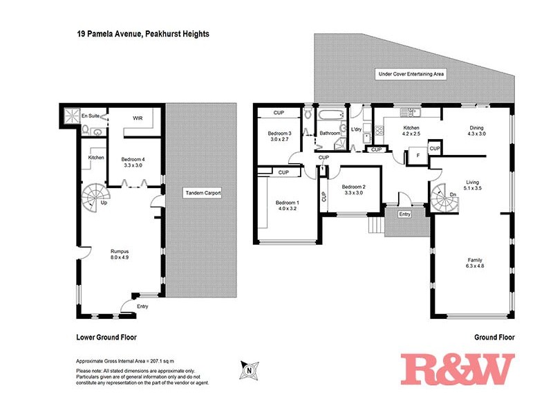 19 Pamela Avenue, Peakhurst Heights NSW 2210 Floorplan