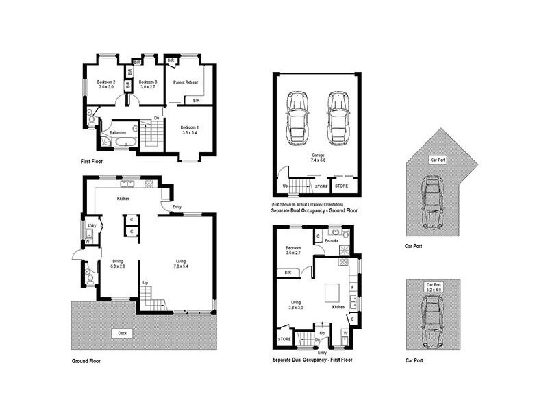 47 Woodlands Ave, Lugarno NSW 2210 Floorplan