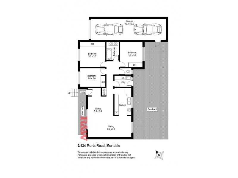 2/134 Morts Road, Mortdale NSW 2223 Floorplan