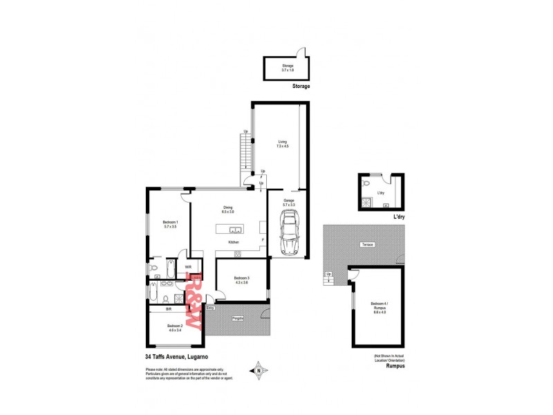34 Taffs Avenue, Lugarno NSW 2210 Floorplan