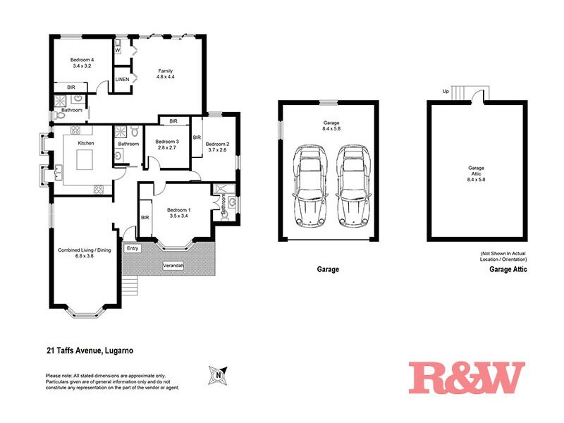 21 Taffs Avenue, Lugarno NSW 2210 Floorplan