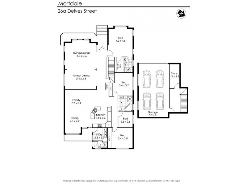 26 Delves Street, Mortdale NSW 2223 Floorplan